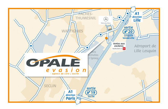 Opale evasion concession lille itineraire plan 